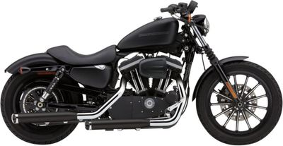 Slip-on ljuddämpare Cobra 3" svart XL Sportster 14-22