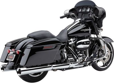 Ljuddämpare Cobra Powrflo 4-1/2" krom Touring 17-26