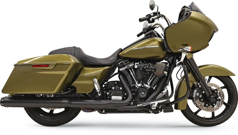 Slip-on ljuddämpare Bassani Xhaust Touring 17-upp svart