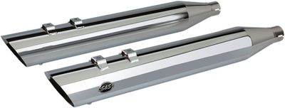 Slip-on ljuddämpare S&S Touring 95-16 krom