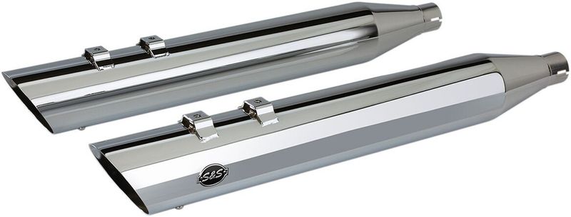 Slip-on ljuddämpare S&S Touring 95-16 krom