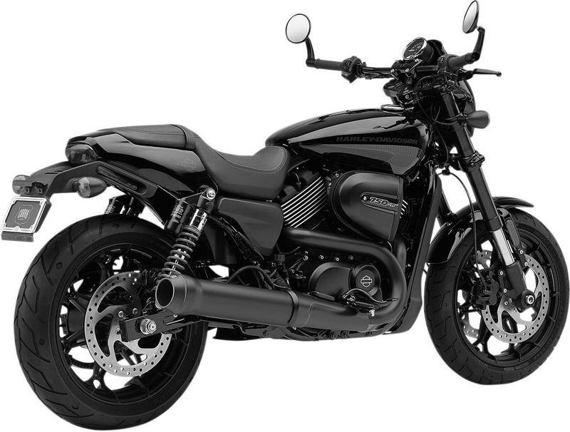 Slip-on ljuddämpare Cobra El Diablo 4" svart XG750A Street Rod 17-20