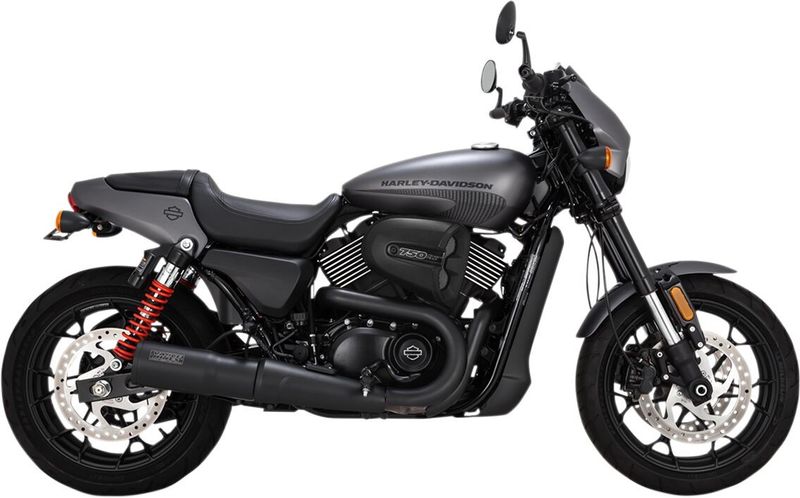 Slip-on ljuddämpare Vance & Hines Hi-output svart XG500/750 Street 15-20