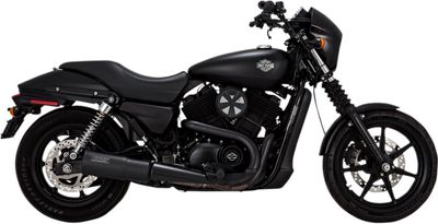 Slip-on ljuddämpare Vance & Hines Hi-output svart XG500/750 Street 15-20