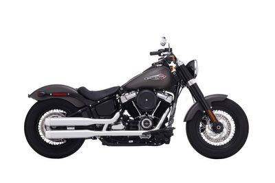 Slip-on ljuddämpare Rinehart Racing Duals Softails 3.5 krom Softail 18-24 500-1200C