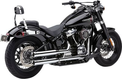 Slip-on ljuddämpare Cobra NH 3" Softail FXBR/S Breakout 18-20 m.fl. krom