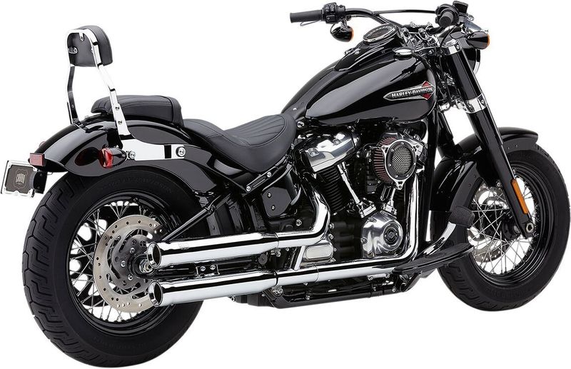 Slip-on ljuddämpare Cobra NH 3" Softail FXBR/S Breakout 18-20 m.fl. krom
