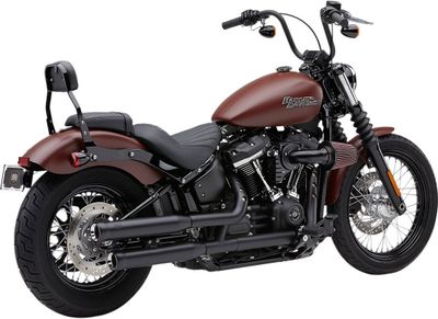 Slip-on ljuddämpare Cobra NH 3" Softail FXBR/S Breakout 18-20 m.fl. svart