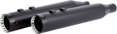 Slip-on ljuddämpare Khrome Werks HP-Plus Preformance Turbine 4-1/2" Touring 17-upp svart