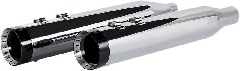 Slip-on ljuddämpare Khrome Werks HP-Plus Preformance Turbine 4-1/2" Touring 17-upp krom
