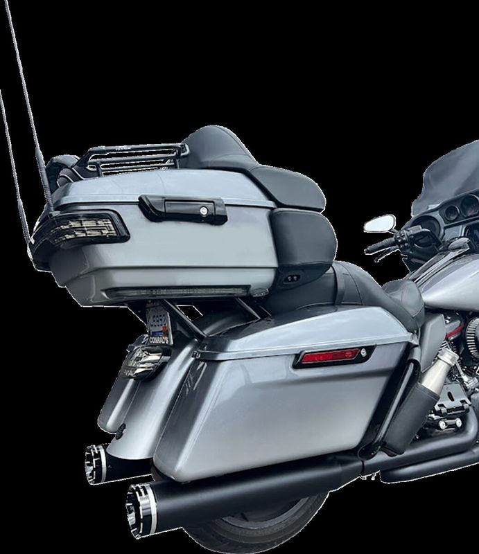 Slip-on ljuddämpare Khrome Werks HP-Plus Preformance Tracer 4-1/2" Touring 17-upp svart
