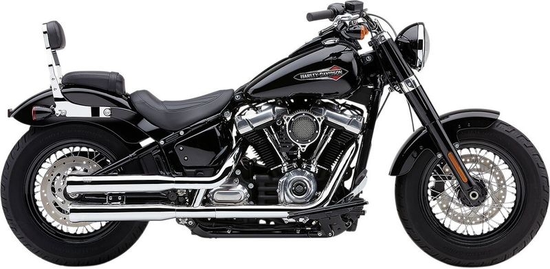 Slip-on ljuddämpare Cobra NH 3" Softail Softail FLHC/S m.fl. krom