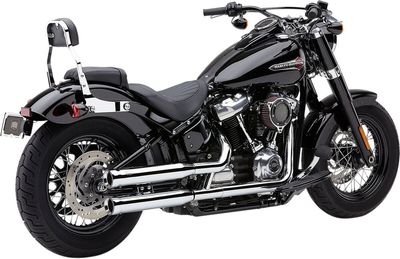 Slip-on ljuddämpare Cobra NH 3" Softail Softail FLHC/S m.fl. krom