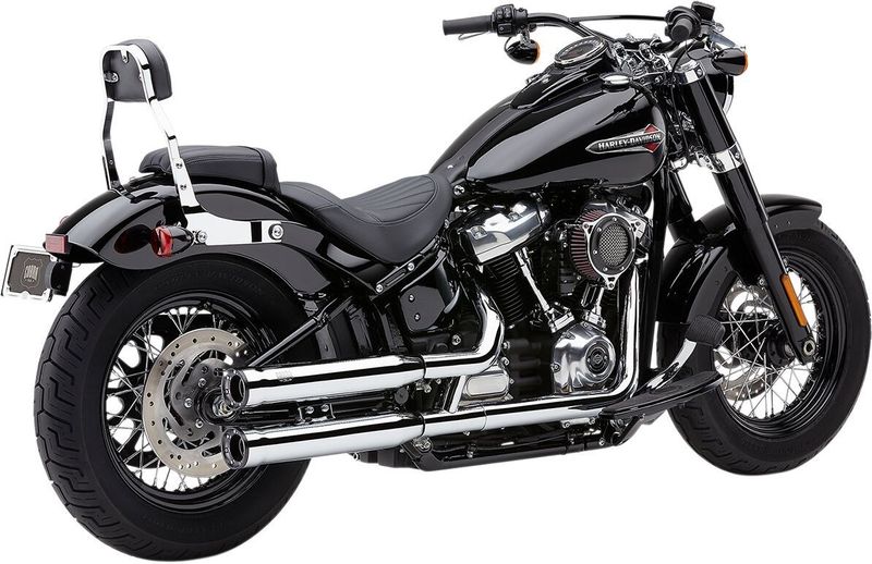 Slip-on ljuddämpare Cobra RPT 3" Softail FLHC/S Heritage m.fl. krom