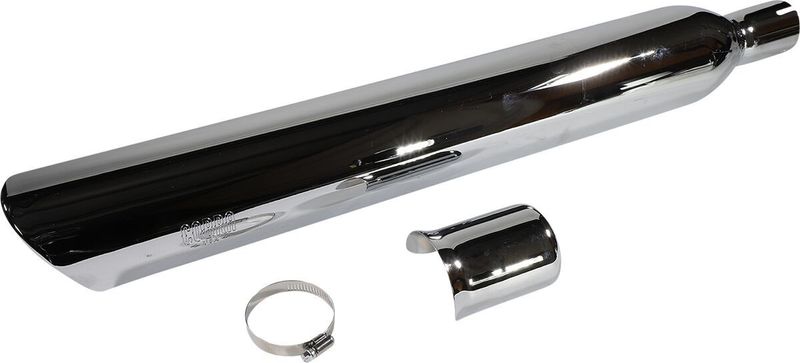 Slip-on ljuddämpare Cobra 909 Twins 4" Softail FLSB Sport Glide 107 krom