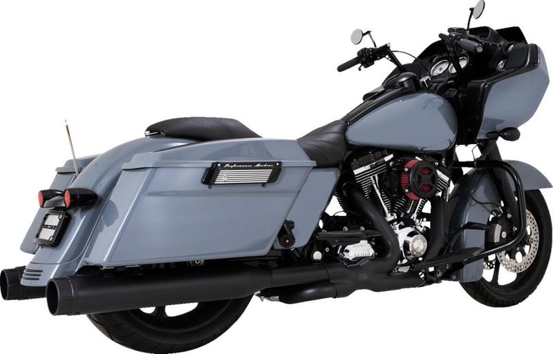 Avgasrör Vance & Hines Duals PCX svart Touring 09-16, Trike 14-16