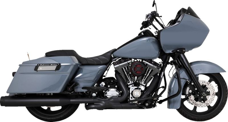 Avgasrör Vance & Hines Duals PCX svart Touring 09-16, Trike 14-16