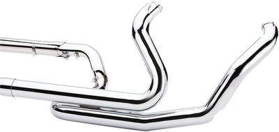 Avgasrör Cobra Powerport Headpipes dubbel krom Touring 96-16, Trike 14-16
