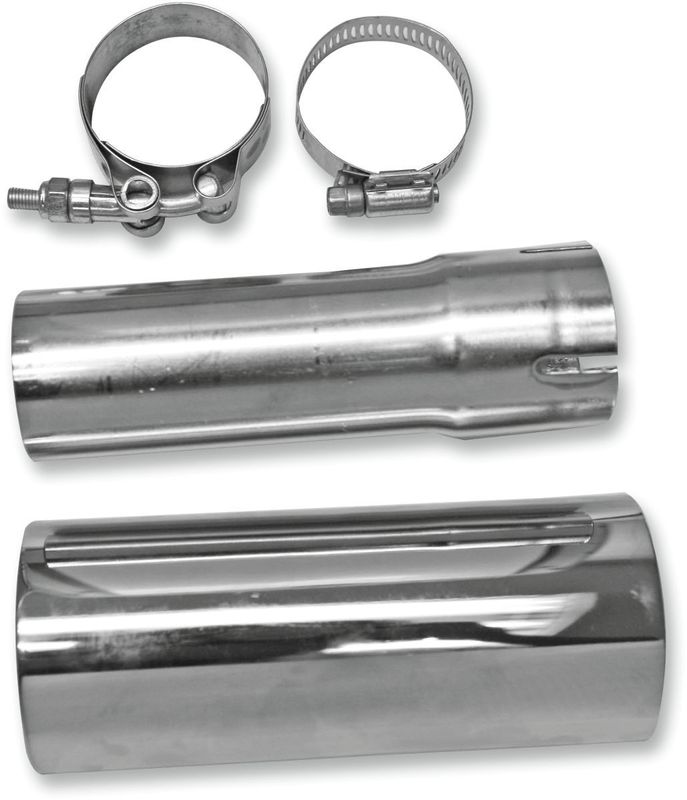 Adapter ljuddämpare Bassani Xhaust krom Touring 10-15, Trike 14-15
