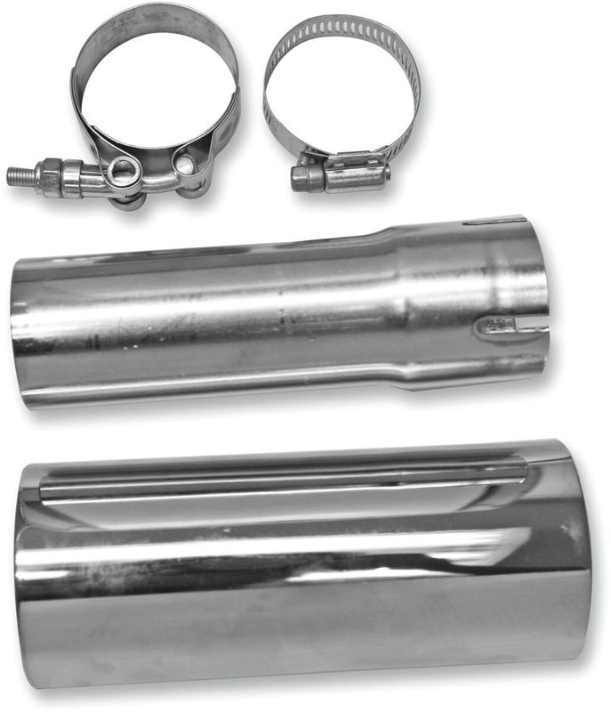 Adapter ljuddämpare Bassani Xhaust krom Touring 10-15, Trike 14-15