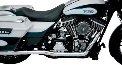 Grenrör korsade Vance & Hines Dresser Duals krom FLT/Touring 95-08