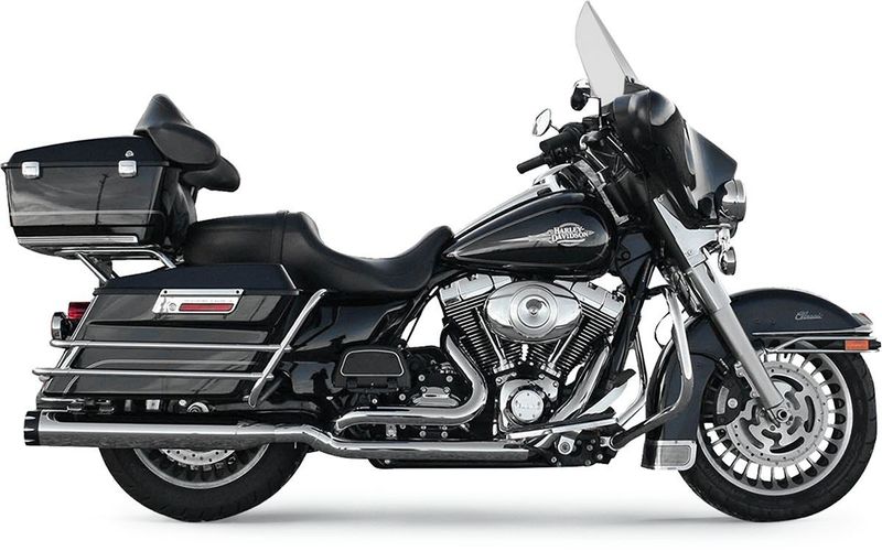 Avgasrör Bassani Xhaust True-Dual Headpipes dubbel Touring 09-16, Trike 14-16 krom