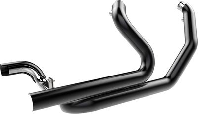 Avgasrör Khrome Werks Aggressor 2 into-2 Crossover Touring 09-16 svart