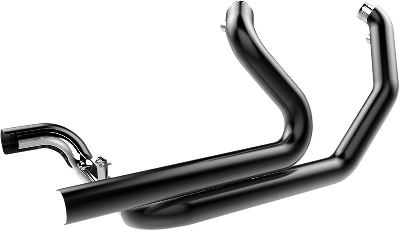 Avgasrör Khrome Werks Aggressor 2 into-2 Crossover Touring 09-16 svart
