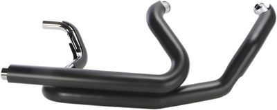 Grenrör dubbla Cobra med Power Port dubbla lambdafästen 12mm FLT/Touring 10-16