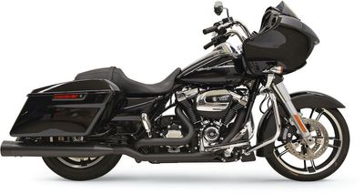 Avgasrör Bassani Xhaust True-Dual Headpipes Touring 17-upp svart