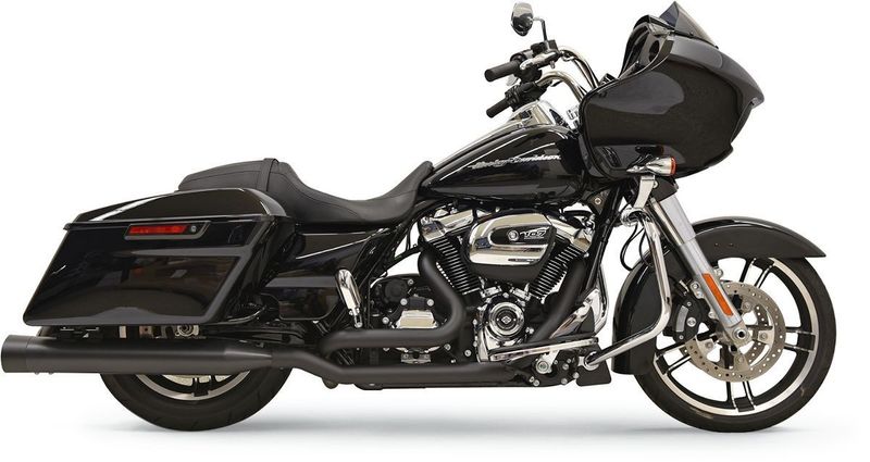 Avgasrör Bassani Xhaust True-Dual Headpipes Touring 17-upp svart