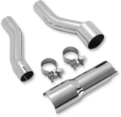 Adapter Vance & Hines dubbel FLHTCUTG Tri Glide Trike 17-25 krom