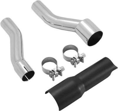 Adapter Vance & Hines dubbel FLHTCUTG Tri Glide Trike 17-25 svart