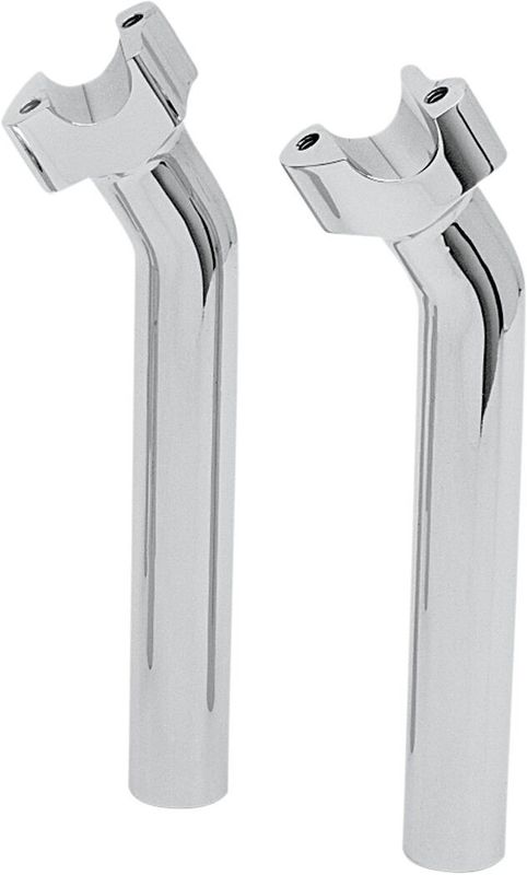 Risers Drag Specialties Buffalo Pullback 9 billet aluminium krom