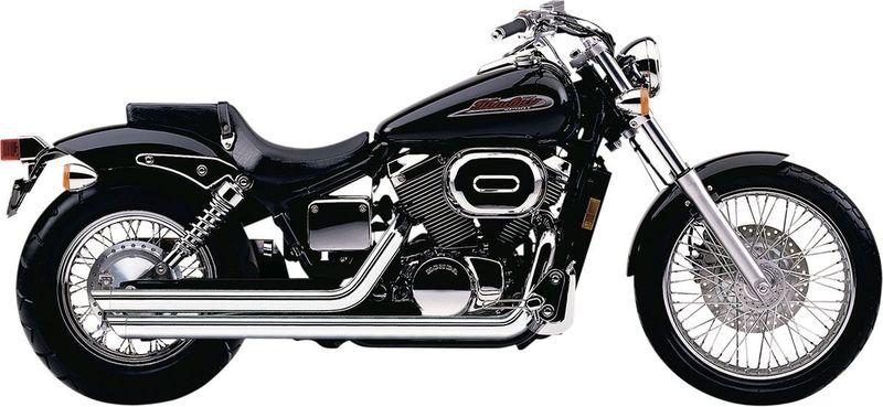 Avgassystem Cobra Streetrod Slashdown Speedster krom