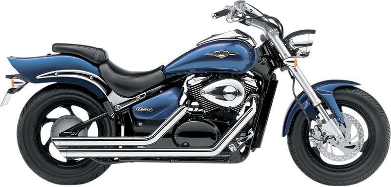 Avgassystem Cobra Streetrod Slashdown Speedster krom Suzuki Volusia / Boulevard 01-08