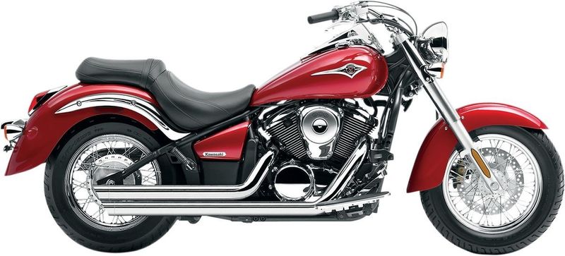 Avgassystem Cobra Speedster Slashdown krom Kawasaki 06-17