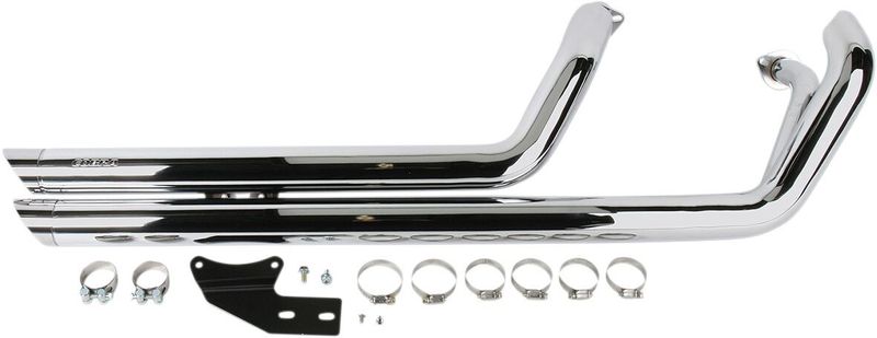 Avgassystem Cobra Streetrod Slashdown Speedster Srod krom Honda 07-19