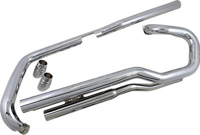 Avgassystem Cobra Speedster Slashdown krom Honda Shadow / VTX 1800 C 02-07