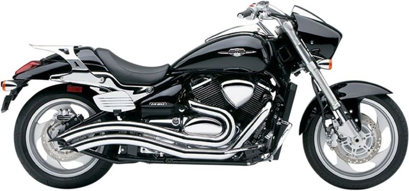 Avgassystem Cobra Speedster Swept krom Suzuki Boulevard / Intruder M 1500 09-10