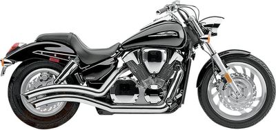 Avgassystem Cobra Speedster Swept krom Honda VTX 1300 C 04-09
