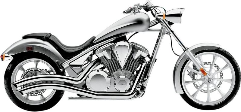 Avgassystem Cobra Speedster Swept Honda 10-19 krom