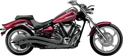 Avgassystem Cobra Speedster Swept Raidr svart Yamaha 08-17