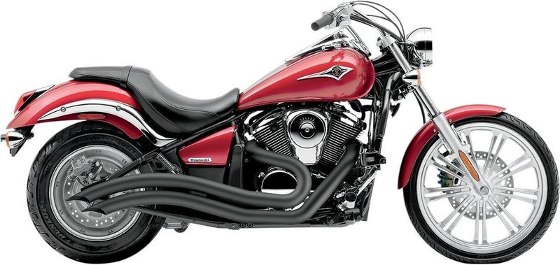 Avgassystem Cobra Speedster Swept Kawasaki 06-17 svart
