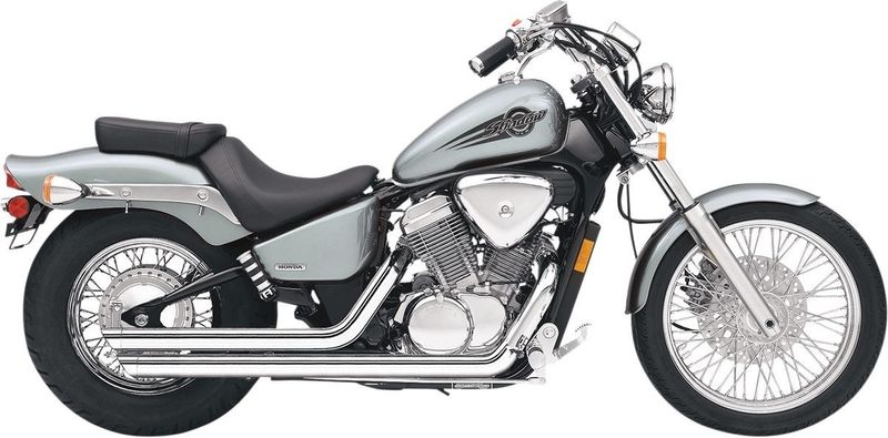 Avgassystem Cobra Streetrod Slashdown krom Honda Shadow / Shadow Deluxe 88-07