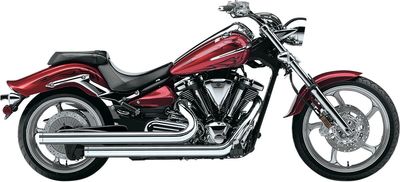 Avgassystem Cobra krom Yamaha 08-17