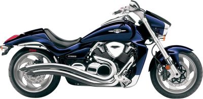 Avgassystem Cobra Speedster Swept krom Suzuki 06-16