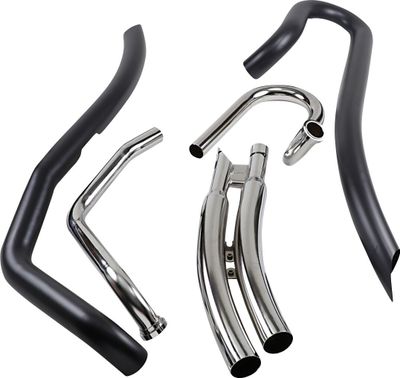 Avgassystem Cobra Speedster Swept svart Suzuki Boulevard 06-19