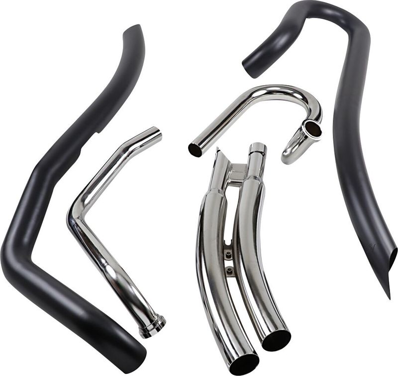 Avgassystem Cobra Speedster Swept svart Suzuki Boulevard 06-19