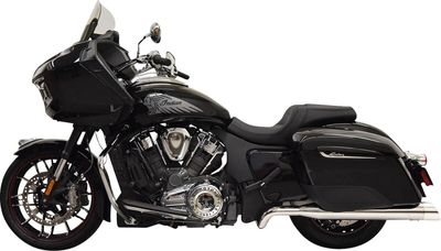 Avgassystem Bassani Xhaust True dubbel Indian 20-upp
